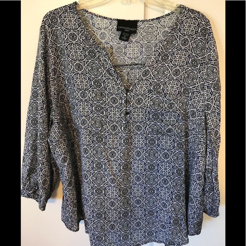 3/4 Sleeve Length Blouse